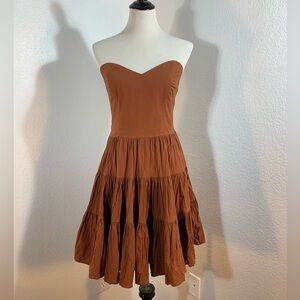 NWOT Concepts Strapless Cotton Dress - Size Juniors 11/12
